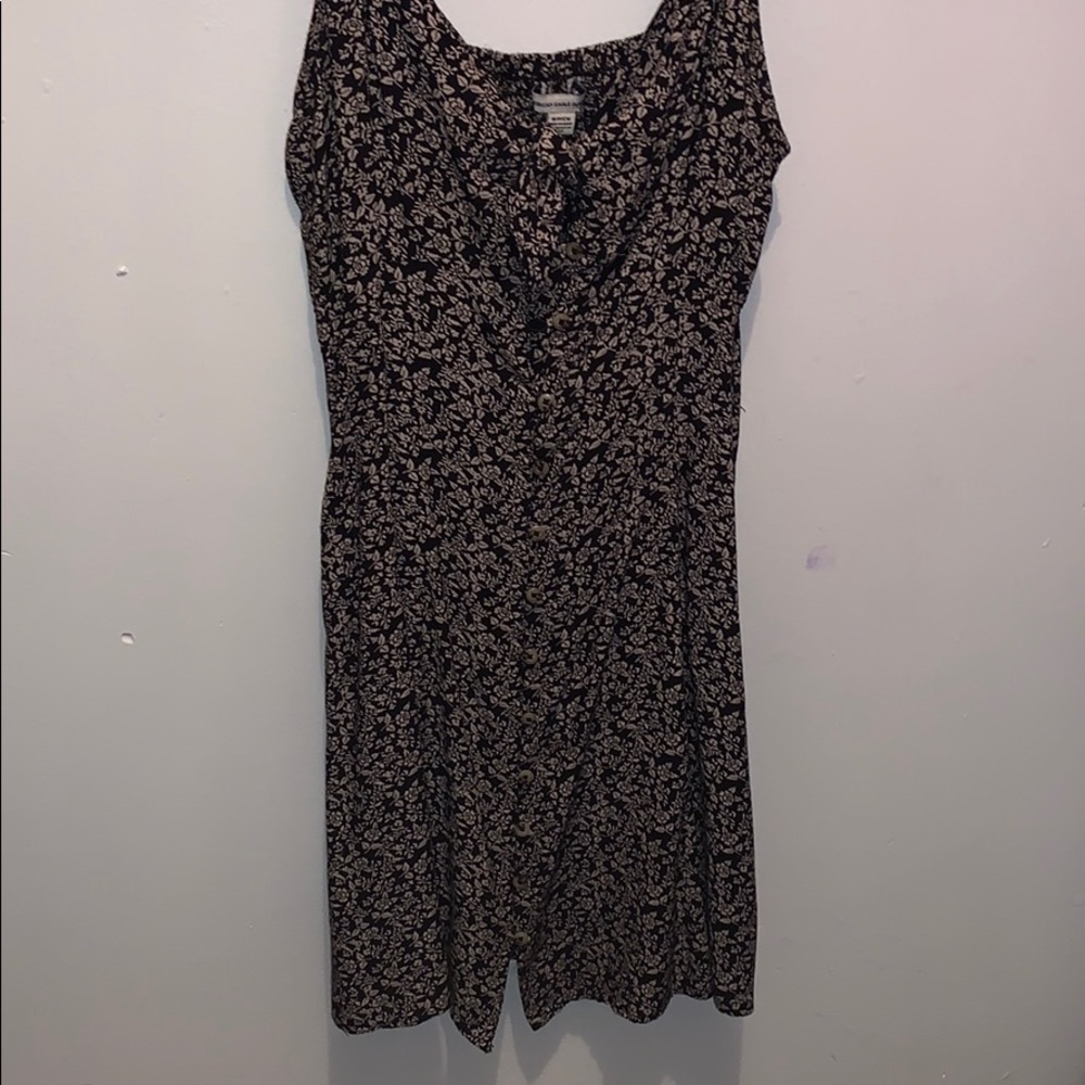 Flower print spring dress